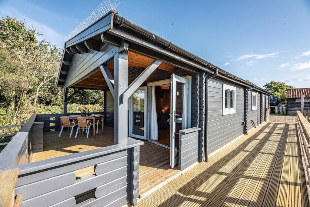 The Cabin, Parham ウッドブリッジ エクステリア 写真