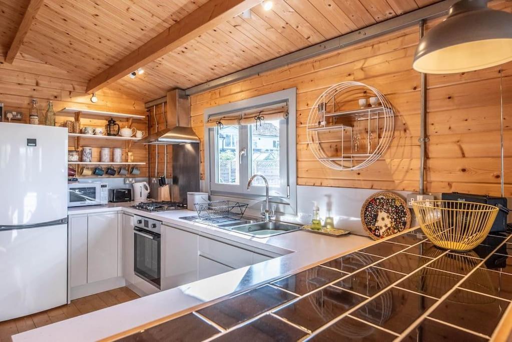 The Cabin, Parham ウッドブリッジ エクステリア 写真